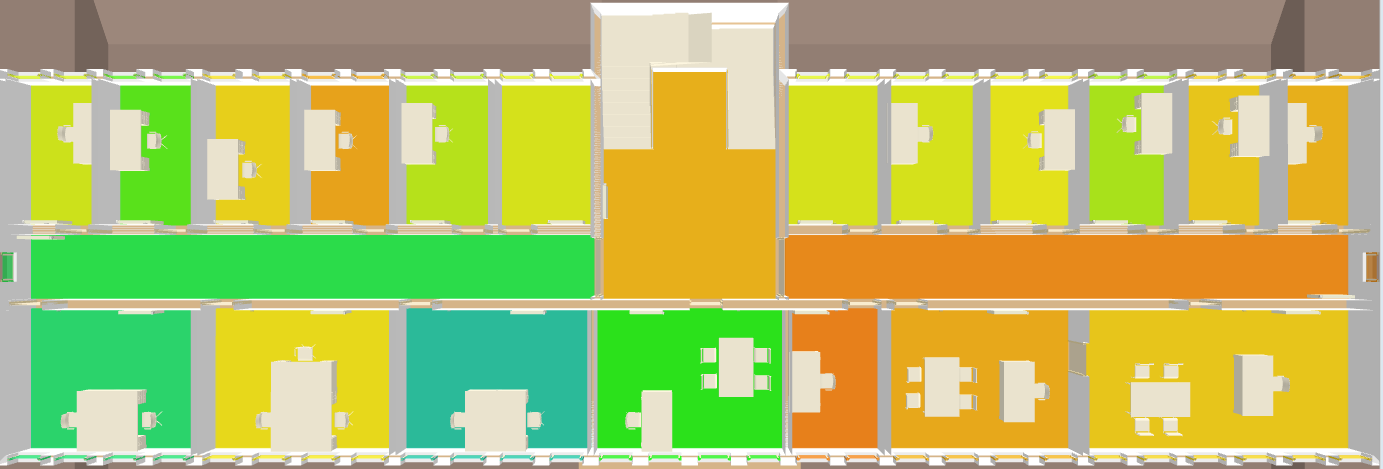 Floor Overview: Temperature